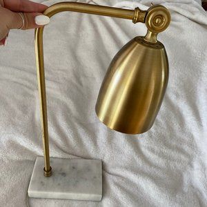 Gold and Marble Lamp